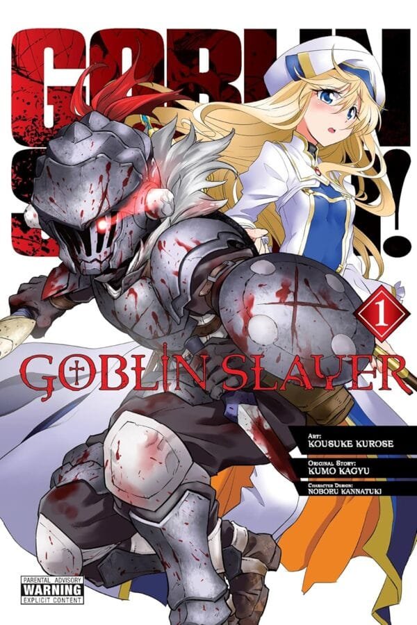 Goblin Slayer Vol.1 Manga Cover by Kousuke Kurose - Mabooko Morocco