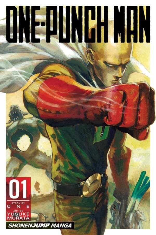One-Punch Man Vol. 1 Manga Cover Morocco Mabooko