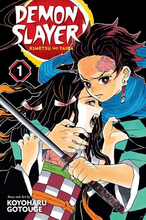 Demon Slayer Vol.1 by Koyoharu Gotouge Book Cover Morocco