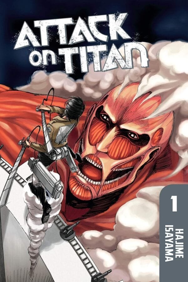 Attack on Titan vol. 1 Manga Cover Hajime Isayama Mabooko Morocco