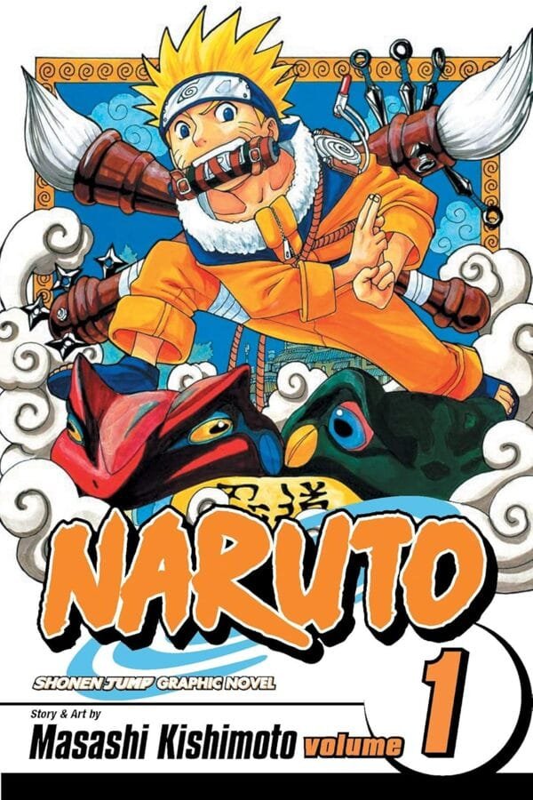 Naruto Vol. 1 by Masashi Kishimoto Morocco original manga cover