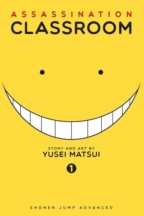 Assassination Classroom Vol.1 Manga Cover by Yusei Matsui - Mabooko Morocco