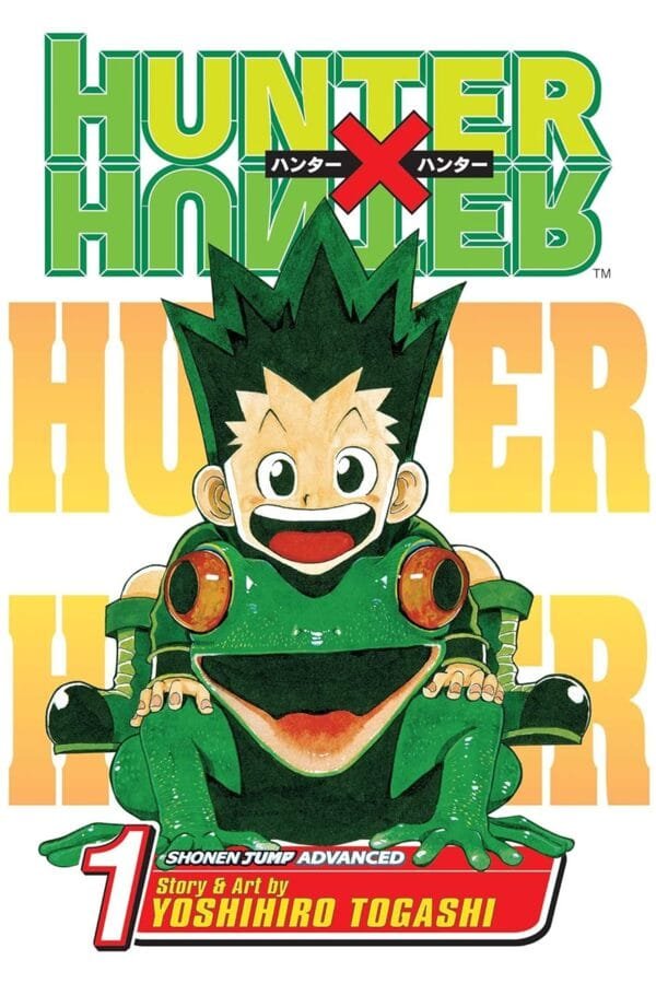 Hunter x Hunter Vol. 1 Manga Cover Morocco