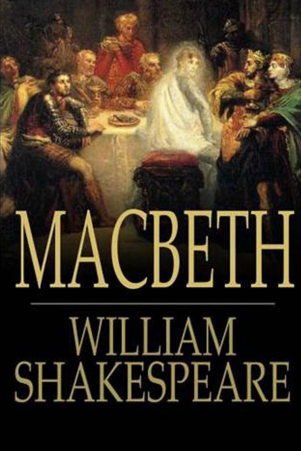 Macbeth by William Shakespeare Book Cover - English Edition