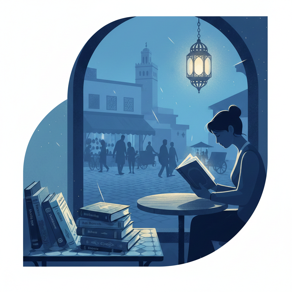 bookstore in Morocco