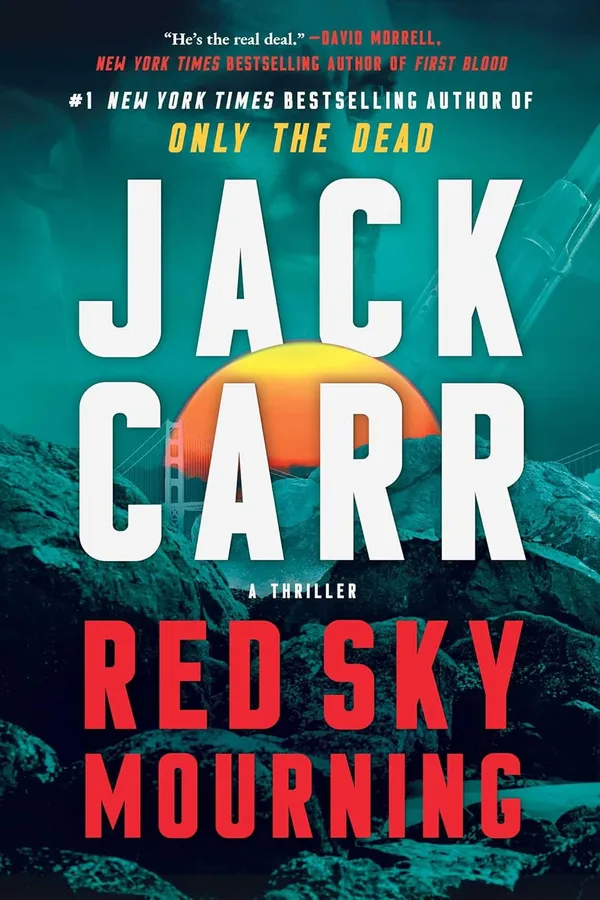 Red Sky Mourning by Jack Carr - Original English Edition Book Cover