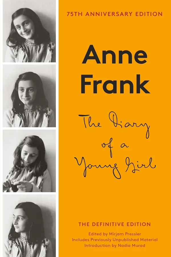 The Diary of a Young Girl by Anne Frank Original English Book Cover