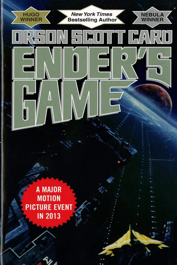 Ender’s Game Orson Scott Card original book cover - Mabooko Morocco