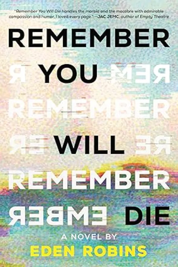 Remember You Will Die by Eden Robins book cover - Original English edition at Mabooko Morocco with Free Shipping and Cash on Delivery