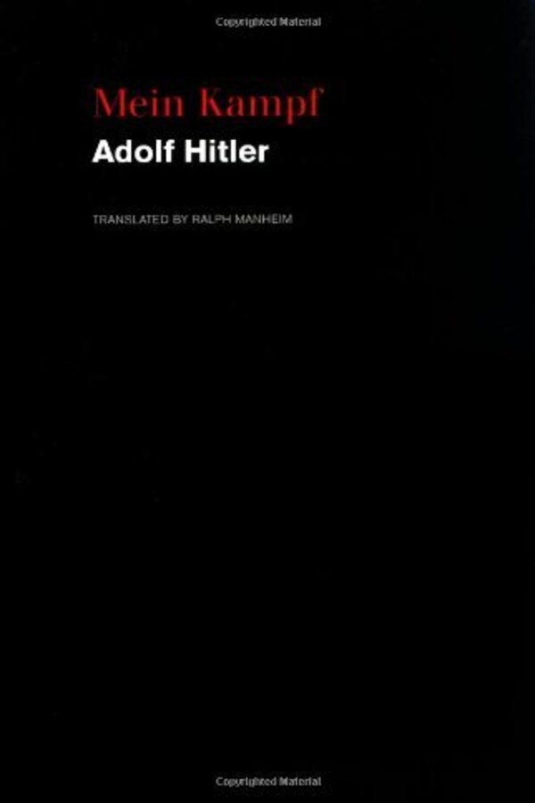 Mein Kampf book cover available at Mabooko Morocco