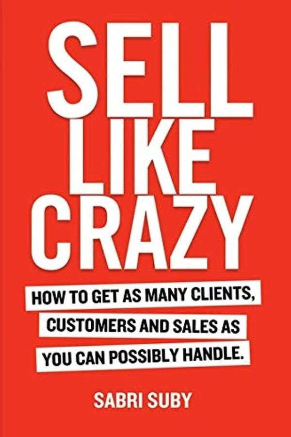 Sell Like Crazy by Sabri Suby original book cover Morocco