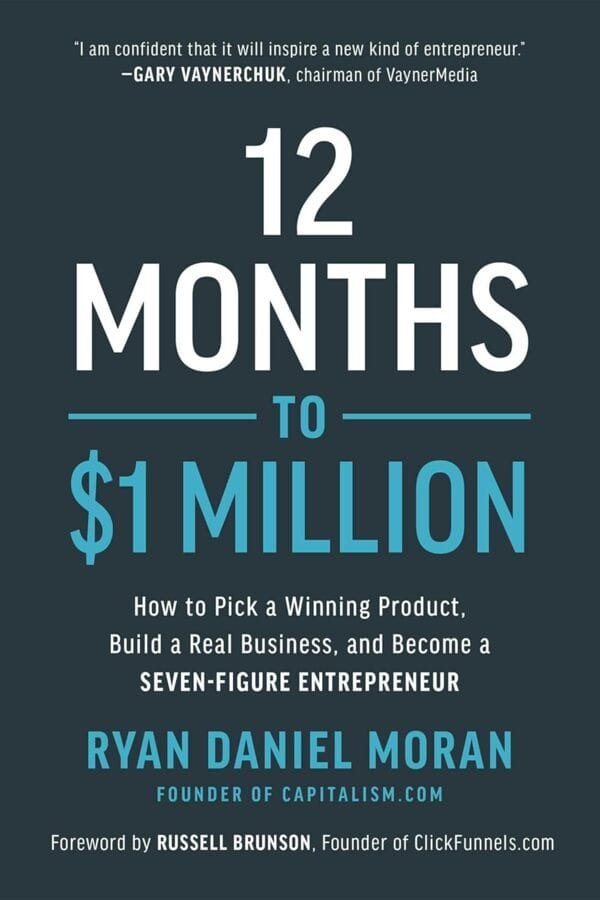 12 Months to $1 Million by Ryan Daniel Moran book cover Morocco