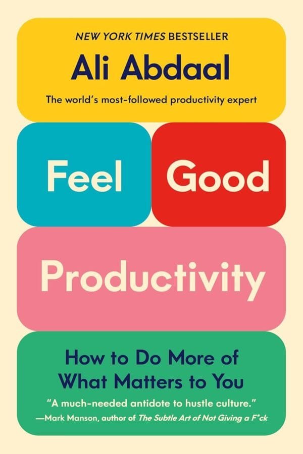 Feel-Good Productivity by Ali Abdaal book cover Morocco