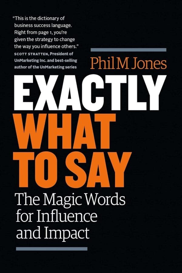 Exactly What to Say by Phil Jones - Book Cover Morocco