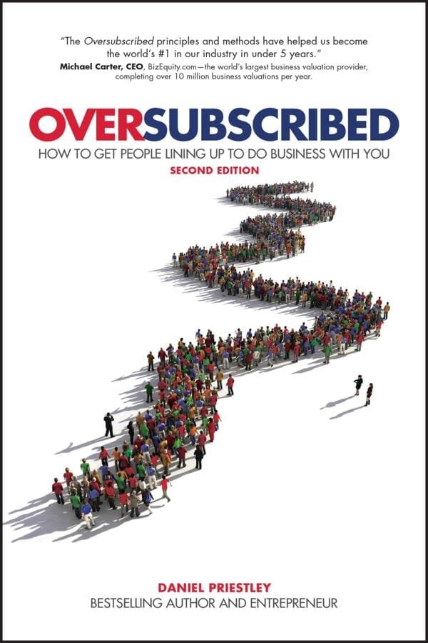 Oversubscribed by Daniel Priestley book cover Morocco