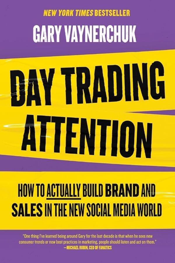 Day Trading Attention Morocco book cover by Gary Vaynerchuk