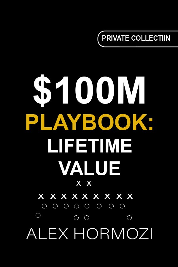$100M Playbook: Lifetime Value by Alex Hormozi Morocco - Mabooko