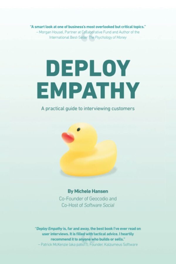 Deploy Empathy by Michele Hansen Book Cover - Mabooko Morocco