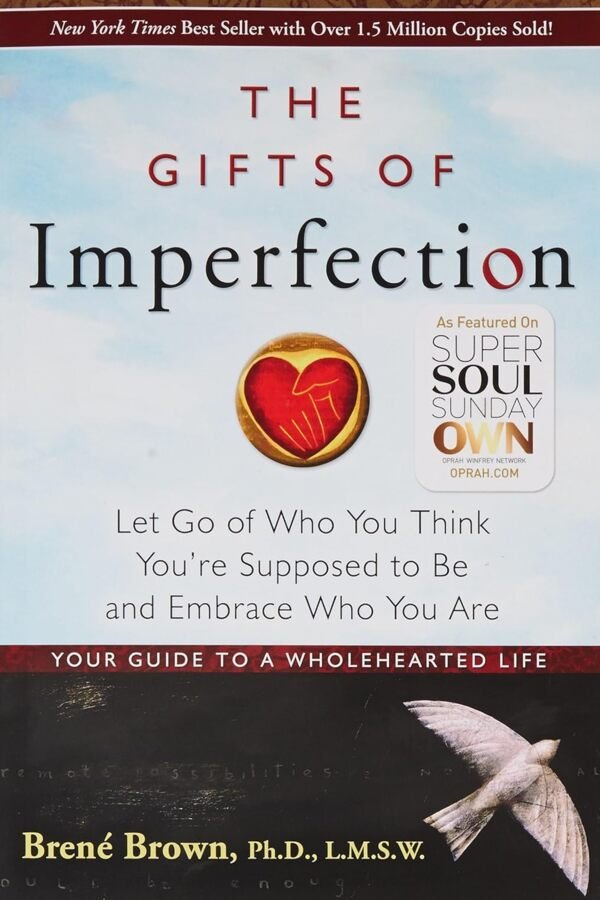 The Gifts of Imperfection by Brene Brown book cover on Mabooko Morocco