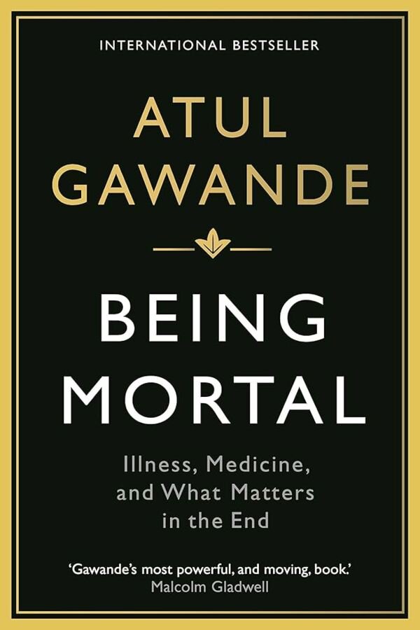 Being Mortal by Atul Gawande Morocco Book Cover