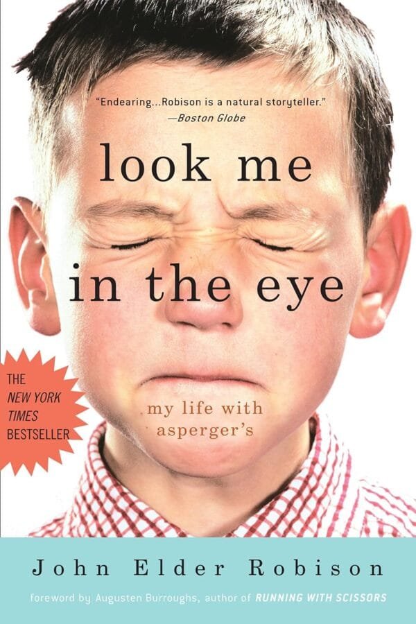 Look Me in the Eye by John Elder Robison book cover at Mabooko Morocco