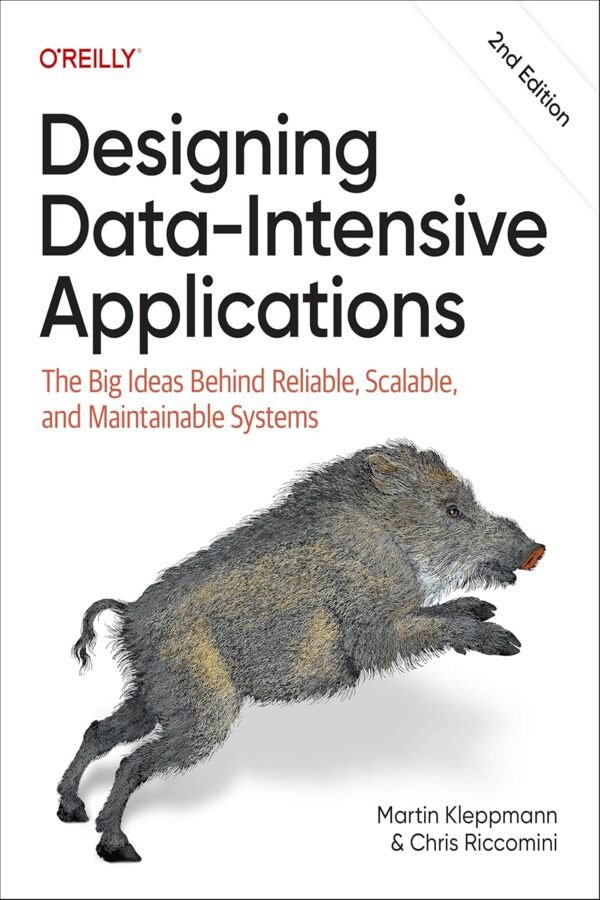 Designing Data-Intensive Applications 2nd Edition Morocco book cover