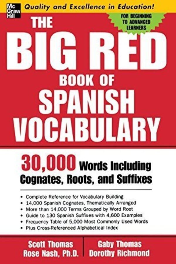 The Big Red Book of Spanish Vocabulary Morocco