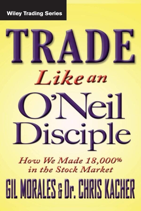Trade Like an O'Neil Disciple book cover on Mabooko Morocco