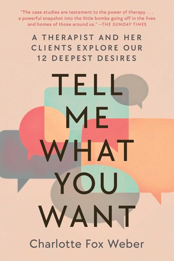 Tell Me What You Want by Charlotte Fox Weber book cover - Mabooko Morocco