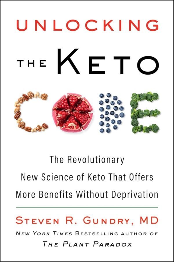 Unlocking the Keto Code by Steven R. Gundry MD book cover Mabooko Morocco