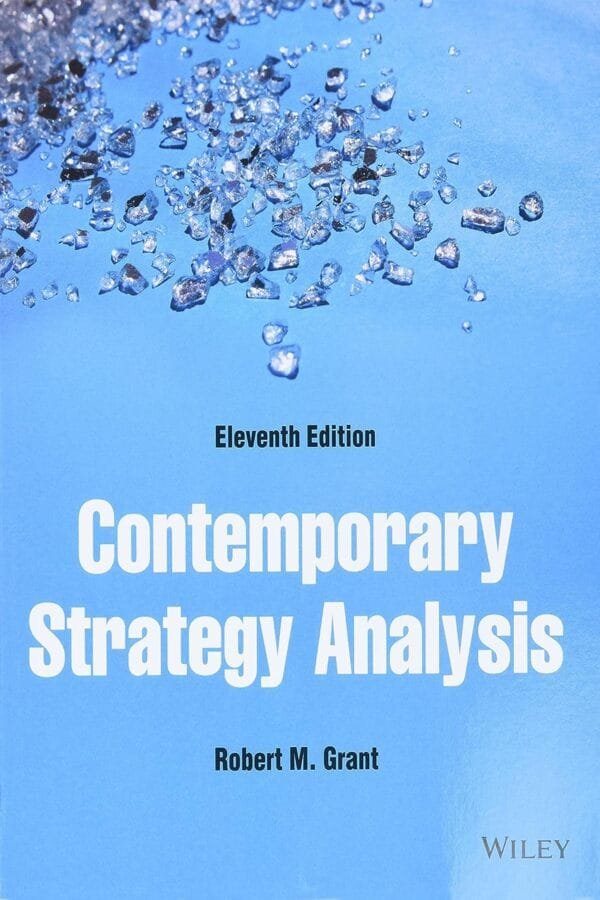 Contemporary Strategy Analysis by Robert M. Grant Book Cover - Mabooko Morocco