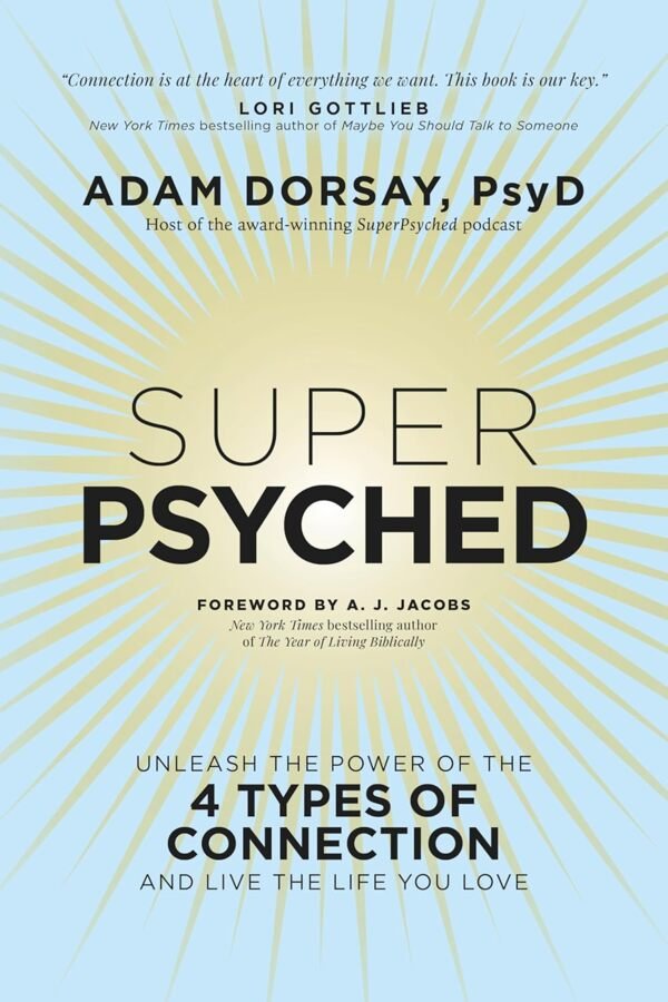 Super Psyched by Adam Dorsay book cover - Mabooko Morocco