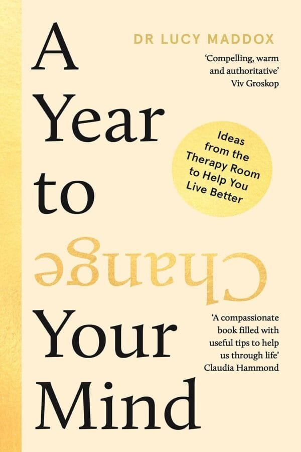A Year to Change Your Mind by Lucy Maddox book cover - Mabooko Morocco