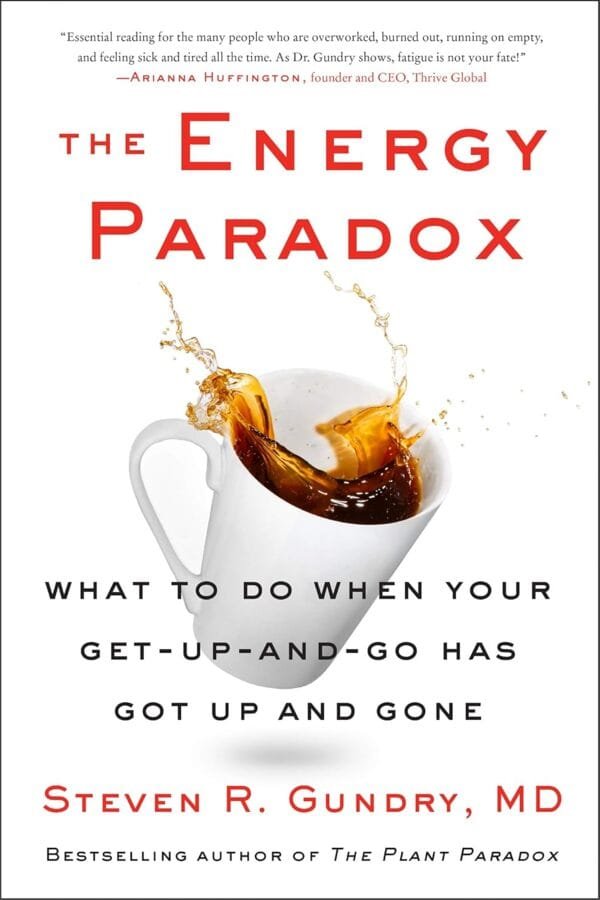 The Energy Paradox by Steven R. Gundry MD book cover - Mabooko Morocco