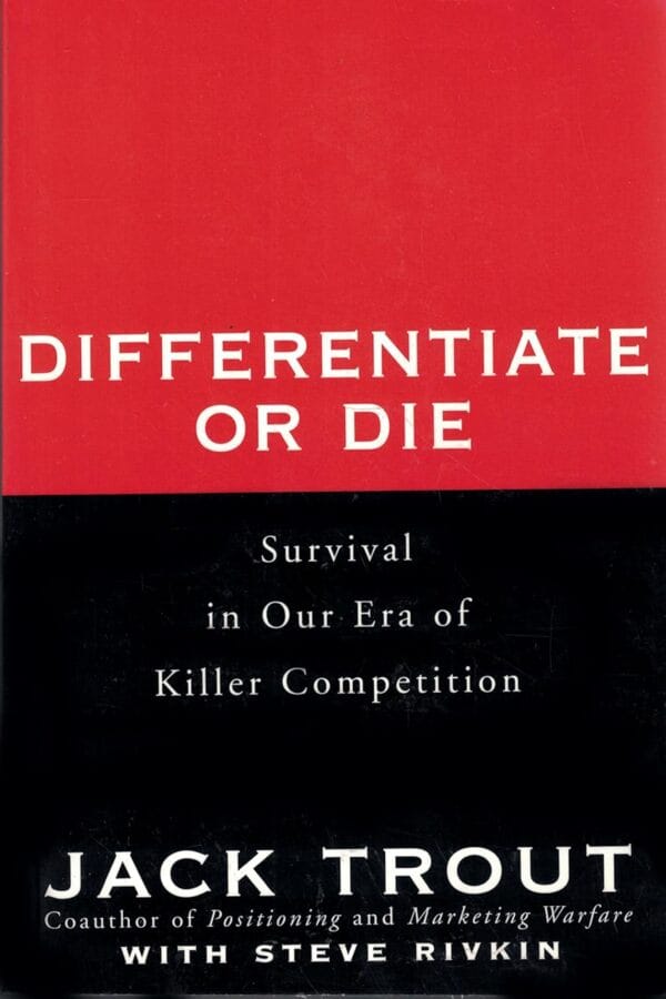 Differentiate or Die by Jack Trout - Book Cover - Mabooko Morocco