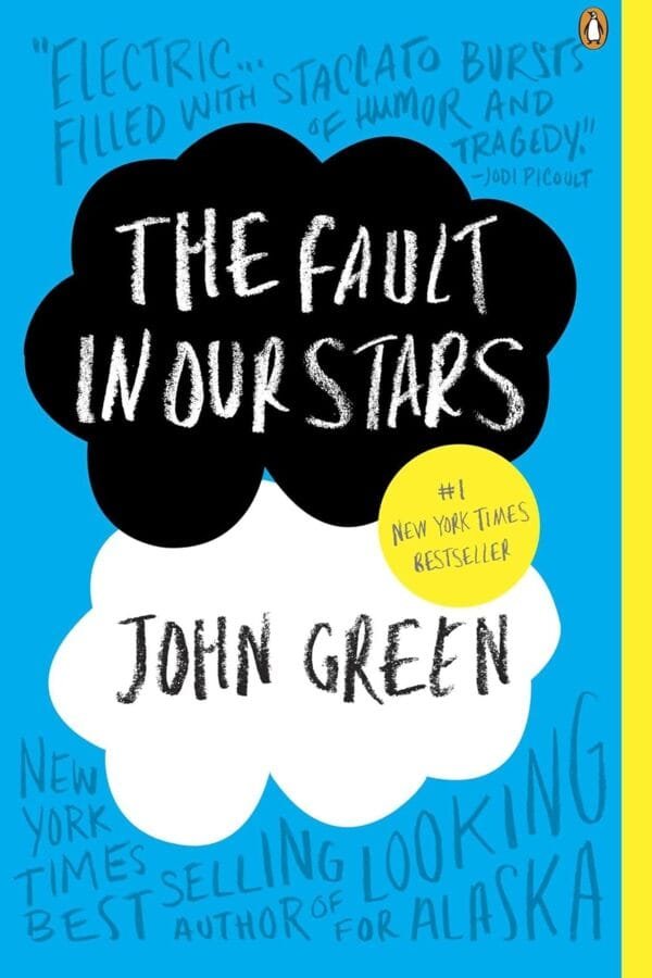 The Fault in Our Stars book cover by John Green at Mabooko Morocco