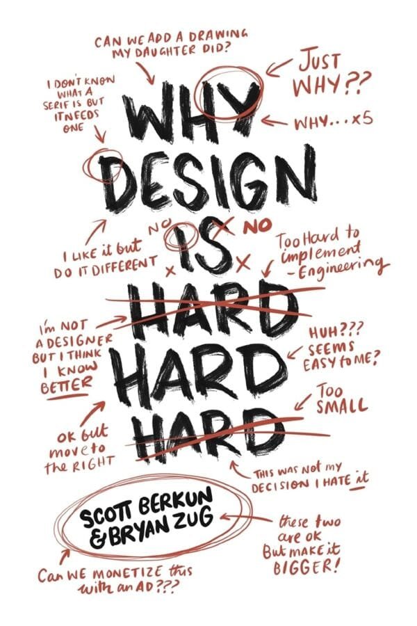 Why Design Is Hard by Scott Berkun and Bryan Zug Morocco - Mabooko Bookstore