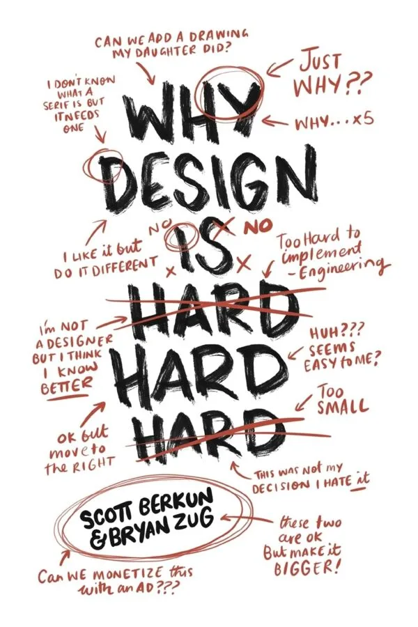 Why Design Is Hard by Scott Berkun and Bryan Zug Morocco - Mabooko Bookstore