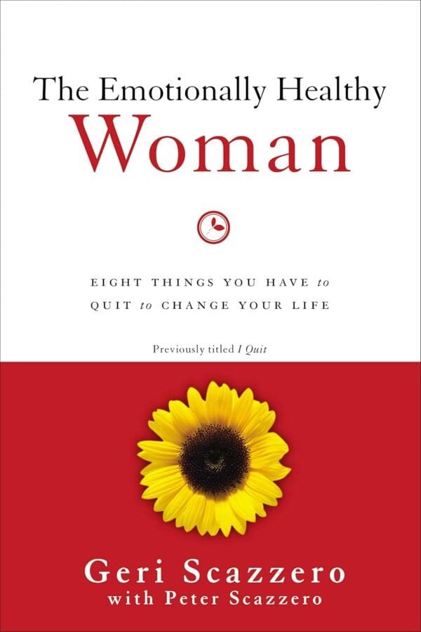 The Emotionally Healthy Woman by Geri Scazzero Book Cover - Mabooko Morocco