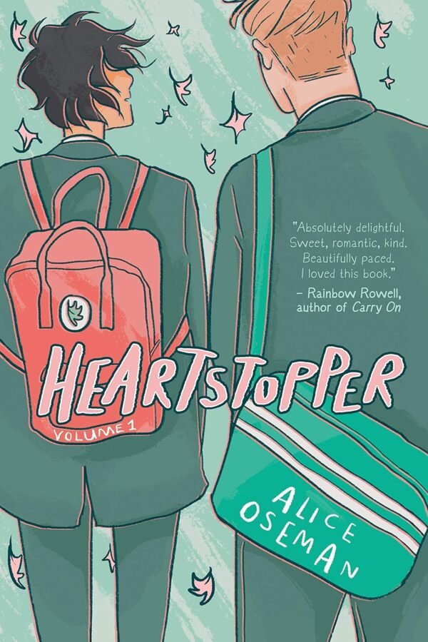 Original book cover of Heartstopper Vol. 1 by Alice Oseman available on Mabooko Morocco