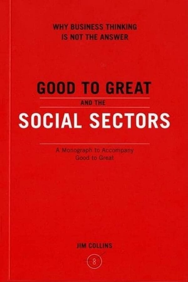 Good to Great and the Social Sectors book cover on Mabooko Morocco