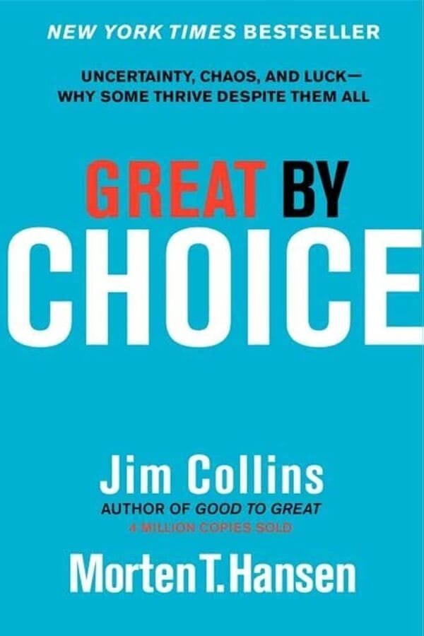 Great by Choice by Jim Collins Book Cover - Mabooko Morocco