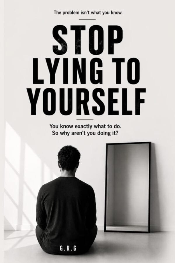 Stop Lying to Yourself by Simon Gilham book cover Mabooko Morocco