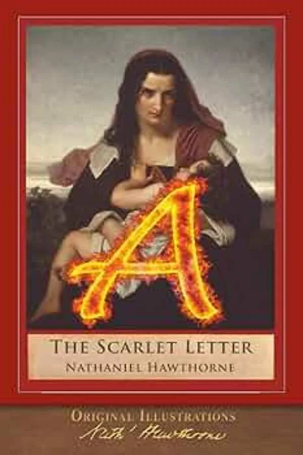 The Scarlet Letter by Nathaniel Hawthorne Book Cover The Scarlet Letter by Nathaniel Hawthorne book cover - Mabooko Morocco