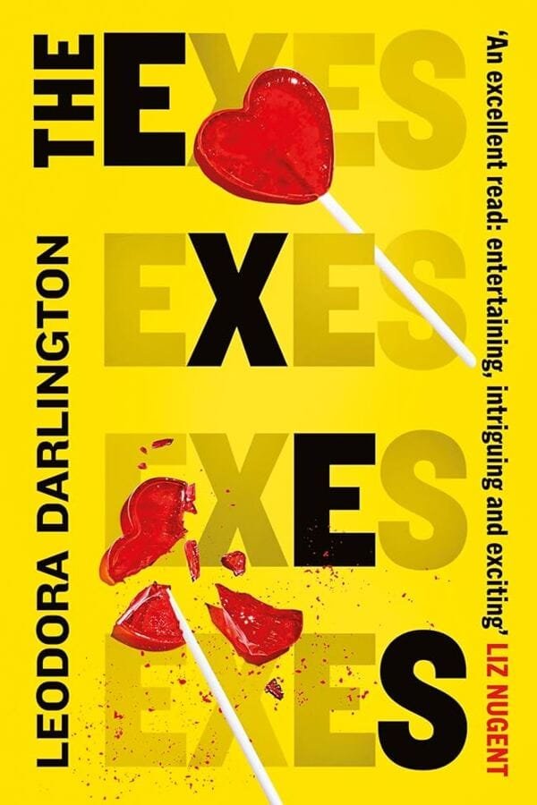 Front cover of the book The Exes by Leodora Darlington on Mabooko Morocco