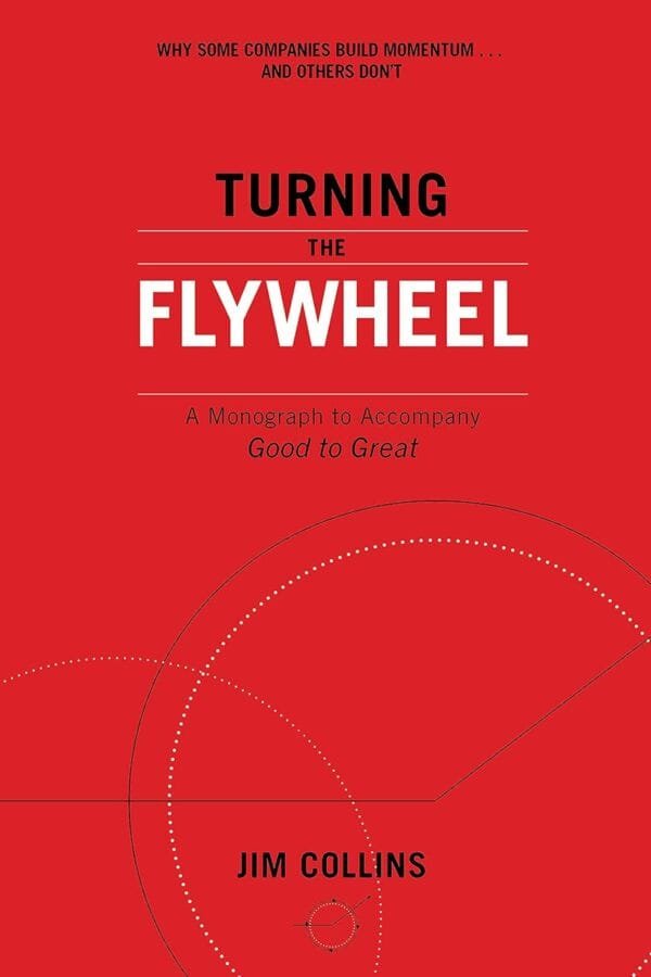 Turning the Flywheel by Jim Collins book cover - Mabooko Morocco