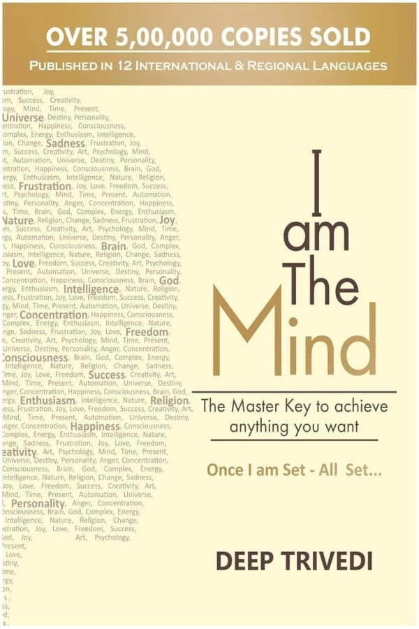 I am The Mind by Deep Trivedi book cover available at Mabooko Morocco