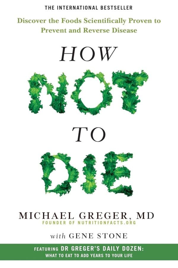 How Not to Die by Michael Greger Book Cover - Mabooko Morocco