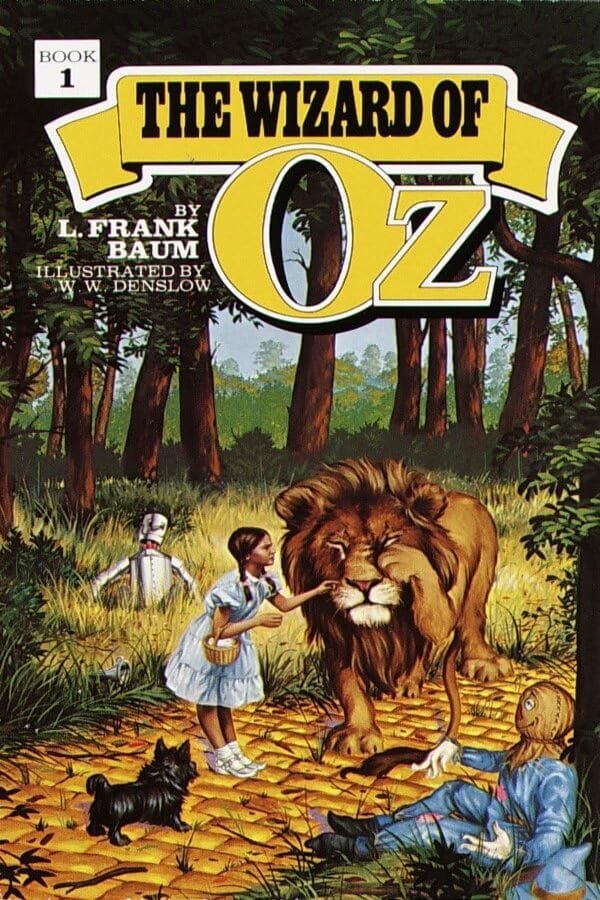 The Wizard of Oz book cover by L. Frank Baum available at Mabooko Morocco