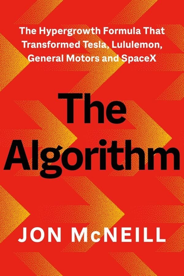 The Algorithm by Jon McNeill Book Cover - Mabooko Morocco